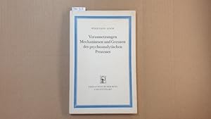 Bild des Verkufers fr Voraussetzungen, Mechanismen und Grenzen des psychoanalytischen Prozesses zum Verkauf von Gebrauchtbcherlogistik  H.J. Lauterbach