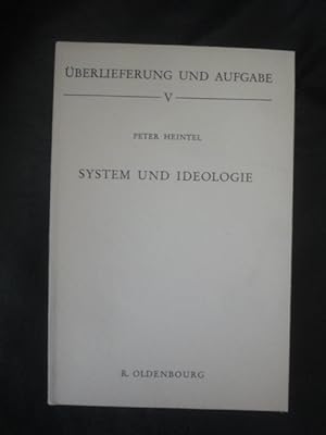Bild des Verkufers fr System Und Ideologie. Der Austromarxismus Im Spiegel Der Philosophie Max Adlers. zum Verkauf von Malota