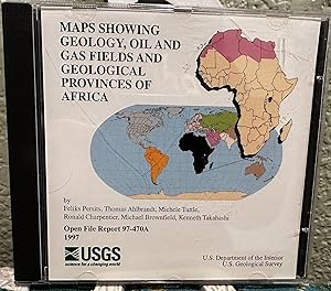 Immagine del venditore per Maps Showing Geology, Oil and Gas Fields and Geological Provinces of Africa; Open File Report 97-470A venduto da Crossroads Books