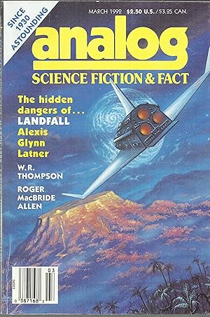 Seller image for Analog Science Fiction & Fact: March, 1992 for sale by Sierra Sales