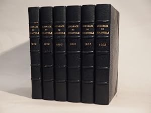 Almanach du Bibliophile pour l'année 1898, 1899, 1900, 1901, 1902, 1903.