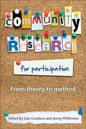 Immagine del venditore per Community Research for Participation : From Theory to Method venduto da GreatBookPricesUK