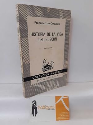 Imagen del vendedor de HISTORIA DE LA VIDA DEL BUSCN a la venta por Librera Kattigara