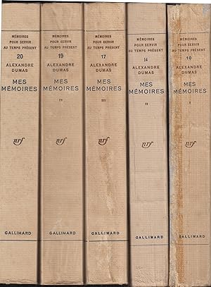 Seller image for 5 VOLUMES: Mes Mmoires. Texte prsent et annot par Pierre Josserand. Tome I, II, III, IV & V. COPY SIGNED BY JOSSERAND (SUR LE VOLUME ii) for sale by PRISCA