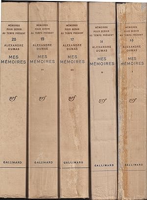 Image du vendeur pour 5 VOLUMES: Mes Mmoires. Texte prsent et annot par Pierre Josserand. Tome I, II, III, IV & V. COPY SIGNED BY JOSSERAND (SUR LE VOLUME ii) mis en vente par PRISCA