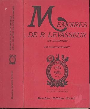 Seller image for Mmoires de R. Levasseur (de la Sarthe), ex-conventionnel for sale by PRISCA