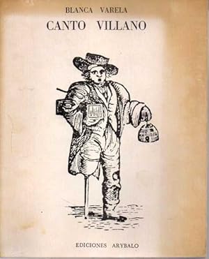 Imagen del vendedor de CANTO VILLANO. a la venta por Books Never Die