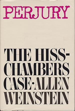 Bild des Verkufers fr Perjury - The Hiss-Chambers Case zum Verkauf von Robinson Street Books, IOBA