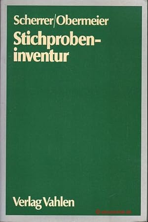 Seller image for Stichprobeninventur. Theoretische Grundlagen und praktische Anwendung. for sale by Antiquariat Hohmann