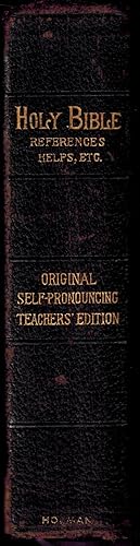 The Holman New Self-Pronouncing Sunday-School Teacher's Bible