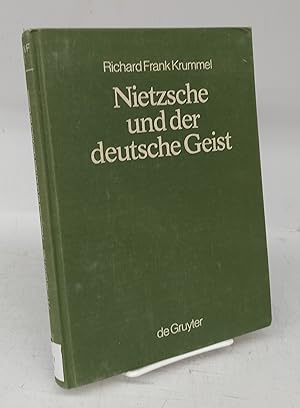 Bild des Verkufers fr Nietzsche und der deutsche Geist zum Verkauf von Attic Books (ABAC, ILAB)