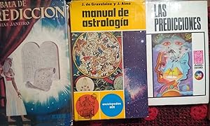 Imagen del vendedor de LA CBALA DE PREDICCIN + LAS PREDICCIONES + MANUAL DE ASTROLOGA a la venta por Libros Dickens