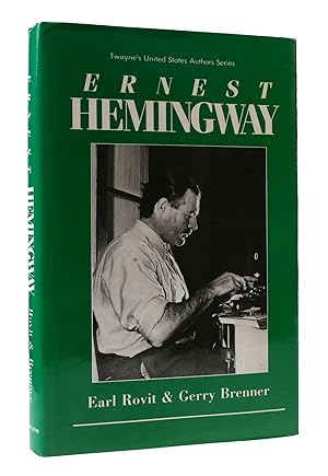 Seller image for ERNEST HEMINGWAY for sale by Rare Book Cellar