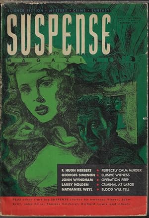 Bild des Verkufers fr SUSPENSE High-Tension Stories: Summer 1951 zum Verkauf von Books from the Crypt