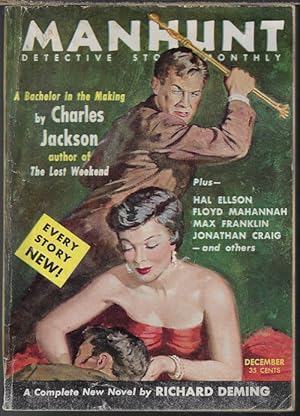 Imagen del vendedor de MANHUNT Detective Story Monthly: June 1954 a la venta por Books from the Crypt