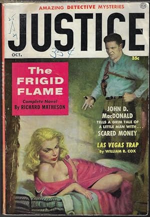 Image du vendeur pour JUSTICE: October, Oct. 1955 mis en vente par Books from the Crypt