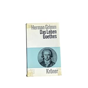 Imagen del vendedor de DAS LEBEN GOETHES. NEU BEARBEITET UND EINGELEITET VON REINHARD BUCHWALD. MIT 19 BILDTAFELN. a la venta por Nostalgie Salzburg