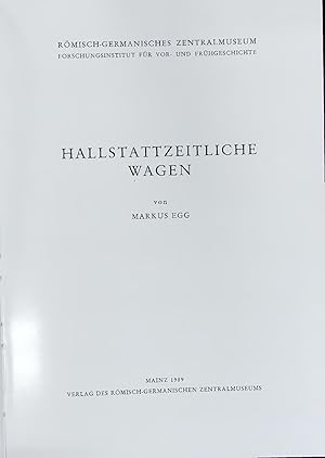 Seller image for HALLSTATTZEITLICHE WAGEN. for sale by Antiquariat Bookfarm