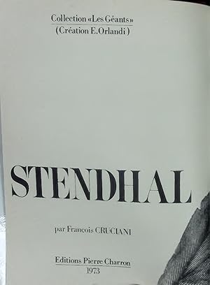 Image du vendeur pour STENDHAL. Les Gants (Cration E.Orlandi ) mis en vente par Antiquariat Bookfarm