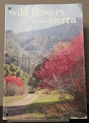 Seller image for Wild Flowers of the Sierra (Yosemite Nature Notes, V37, N6) for sale by Spellbinder Books