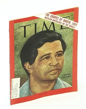 Time Magazine (Canadian Edition) July 4, 1969 - Cesar Chavez Cover