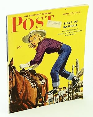 Image du vendeur pour The Saturday Evening Post - June 20, 1942: I Escaped From Hong Kong / Taylor Spink Volume 214, Number 51 mis en vente par RareNonFiction, IOBA