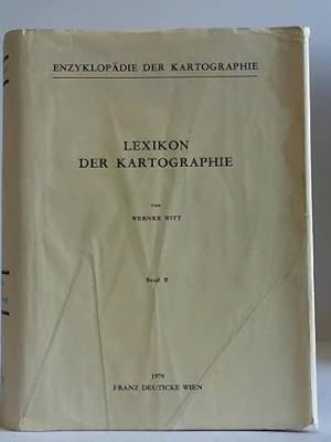 Bild des Verkufers fr Lexikon der Kartographie. Band B zum Verkauf von Celler Versandantiquariat