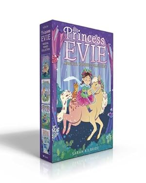 Bild des Verkufers fr Princess Evie Magical Ponies Collection (Boxed Set) : The Forest Fairy Pony; Unicorn Riding Camp; The Rainbow Foal; The Enchanted Snow Pony zum Verkauf von AHA-BUCH GmbH