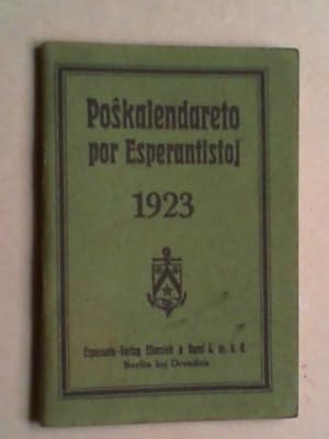 Poskalendareto Esperantistoj 1923.