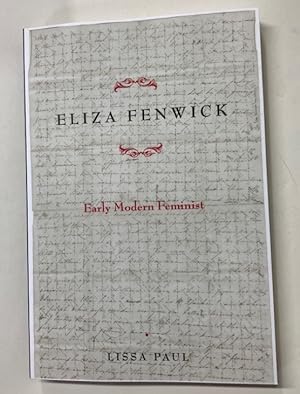 Seller image for Eliza Fenwick. Early Modern Feminist. for sale by Plurabelle Books Ltd