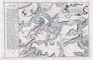 "No: 37 - Plan der Action welche d. 15. Febr. 1761 (.) bey Langensaltza in Thüringen vorgefallen....