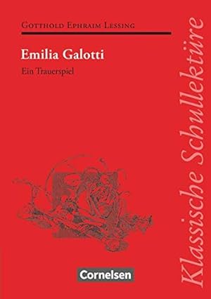 Seller image for Emilia Galotti [Hauptbd.]. for sale by Antiquariat Buchhandel Daniel Viertel