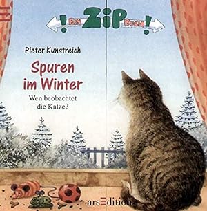Bild des Verkufers fr Spuren im Winter wen beobachtet die Katze? zum Verkauf von Antiquariat Buchhandel Daniel Viertel