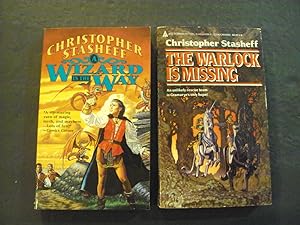 Seller image for 2 Christopher Stasheff PBs A Wizard In The Way; The Warlock Is Missing for sale by Joseph M Zunno