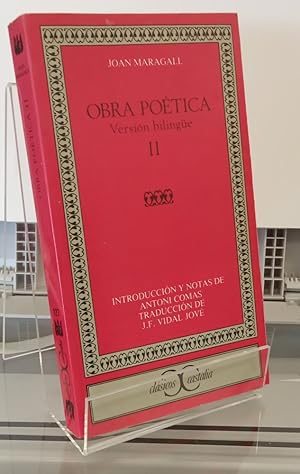 Seller image for Obra potica II. Versin bilinge for sale by Librera Dilogo