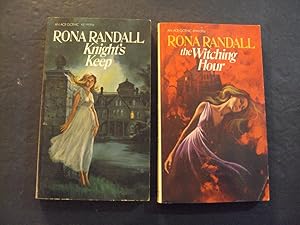 Seller image for 2 Rona Randall PBs The Witching Hour; Knight's Keep 1st ed 1st Print 1970 Ace Books for sale by Joseph M Zunno