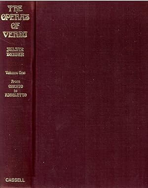 Immagine del venditore per The Operas of Verdi: From Oberto to Rigoletto - Vol. I venduto da Libreria sottomarina - Studio Bibliografico