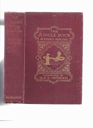 Imagen del vendedor de The Jungle Book -by Rudyard Kipling / Illustrations - Illustrated By Maurice and Edward Detmold (includes The Parade Song of the Camp Animals ) a la venta por Leonard Shoup