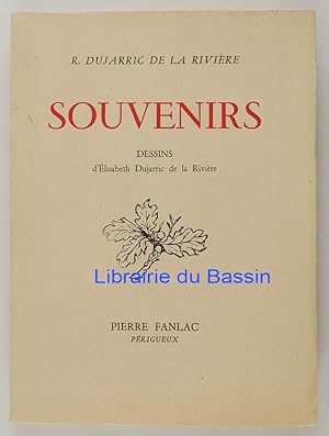 Seller image for Souvenirs for sale by Librairie du Bassin