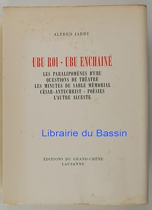 Image du vendeur pour Ubu roi Ubu enchan mis en vente par Librairie du Bassin