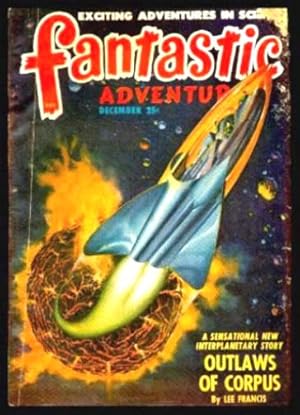 Seller image for FANTASTIC ADVENTURES - Volume 10, number 12. - December 1948 for sale by W. Fraser Sandercombe