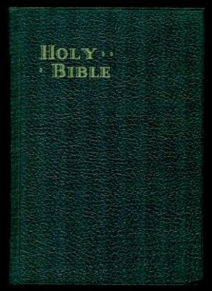 Bild des Verkufers fr NEW CATHOLIC EDITION OF THE HOLY BIBLE zum Verkauf von W. Fraser Sandercombe