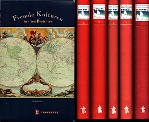 Seller image for Fremde Kulturen in alten Berichten. 5 Bde. (= komplett). for sale by Antiquariat Reinhold Pabel