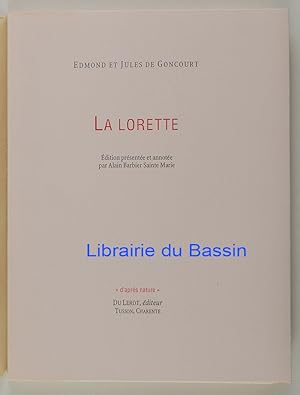 Image du vendeur pour La lorette mis en vente par Librairie du Bassin