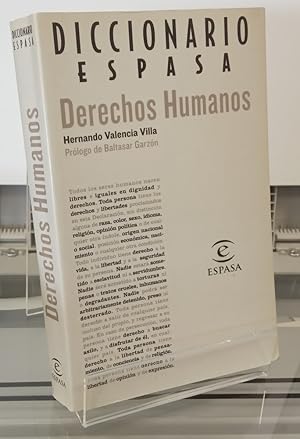 Imagen del vendedor de Diccionario Espasa. Derechos Humanos. a la venta por Librera Dilogo