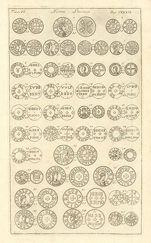 Tabula VI - Nummi Saxonici