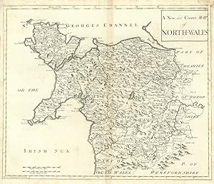 A New and Correct Map of North-Wales
