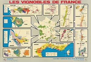 Les Vignobles de France - Val de Loire - Champagne - Alsace - Bourgogne - Jura - Savoie - Côtes d...