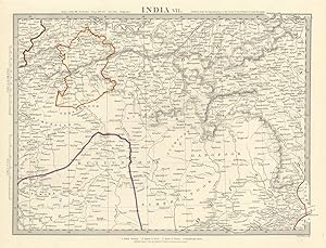 Seller image for INDIA, VII., Allahabad to Bay of Bengal for sale by Antiqua Print Gallery