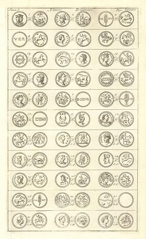 Tabula I - Nummi Britannici